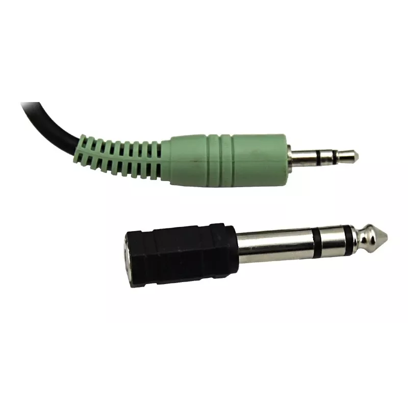 Kopfhörer ESPERANZA EH120 — kabelgebunden ohrumschließend, Kopfbügel, 2 m Kabel, 3,5 mm Adapter, Schwarz