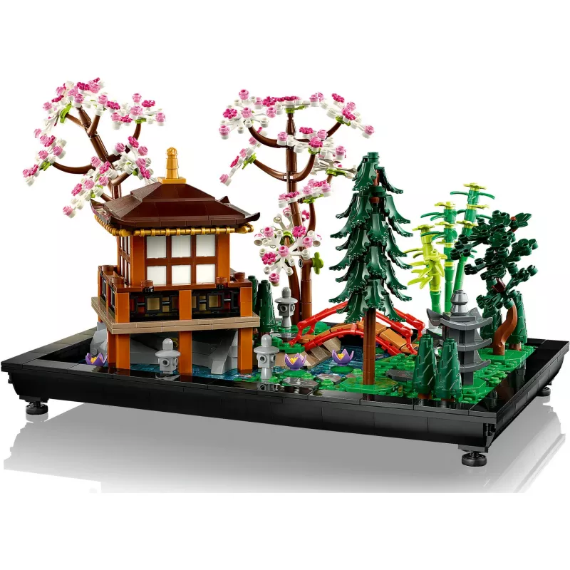 LEGO Bauset ICONS 10315 Zen-Garten, 1363 Teile, 18+, Maße 210×320×200 mm, Gewicht 4,19 kg