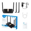Cudy LT500D Wireless Router Fast Ethernet Dual-Band (2,4 GHz / 5 GHz) 4G Schwarz