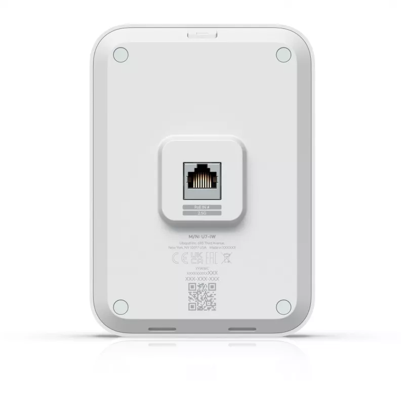 Ubiquiti U7 In-Wall 4300 Mbit/s Weiß Power over Ethernet (PoE)