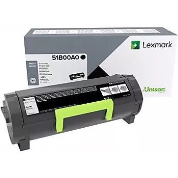 Tonerpatrone Lexmark 51B00A0 Schwarz, Original, 1 Stück, für Laserdrucker