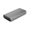 Tragbares Ladegerät Dell APB080GL 25000 mAh, 1×USB-A + 2×USB-C, 2 A Ausgang, grau, 0,522 kg
