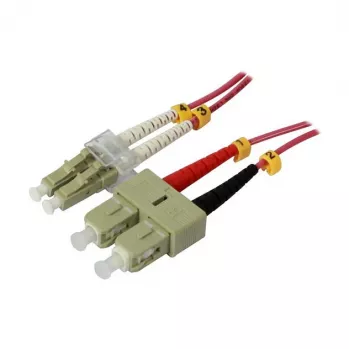 Synergy 21 S216778 - 0,5 m - OM4 - LC - SC - Stecker/Stecker