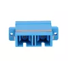 LWL-Adapter Extralink SC/UPC Singlemode Duplex, blau, SC/UPC-Anschlüsse