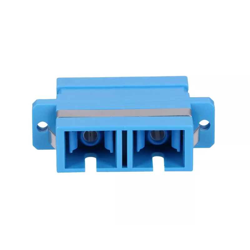 LWL-Adapter Extralink SC/UPC Singlemode Duplex, blau, SC/UPC-Anschlüsse