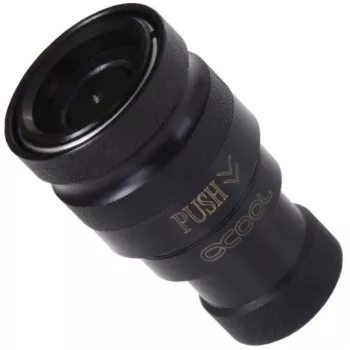 Eiszapfen quick release Coupling G1/4 IG - Deep Schwarz (schwarz (matt))