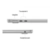 Apple MacBook Air 13 (2025), 16 GB, 512 GB, M4 (10-CPU/10-GPU), Silber, 35W Dual USB-C Port Netzteil, Deutsch, MW0X3D/A