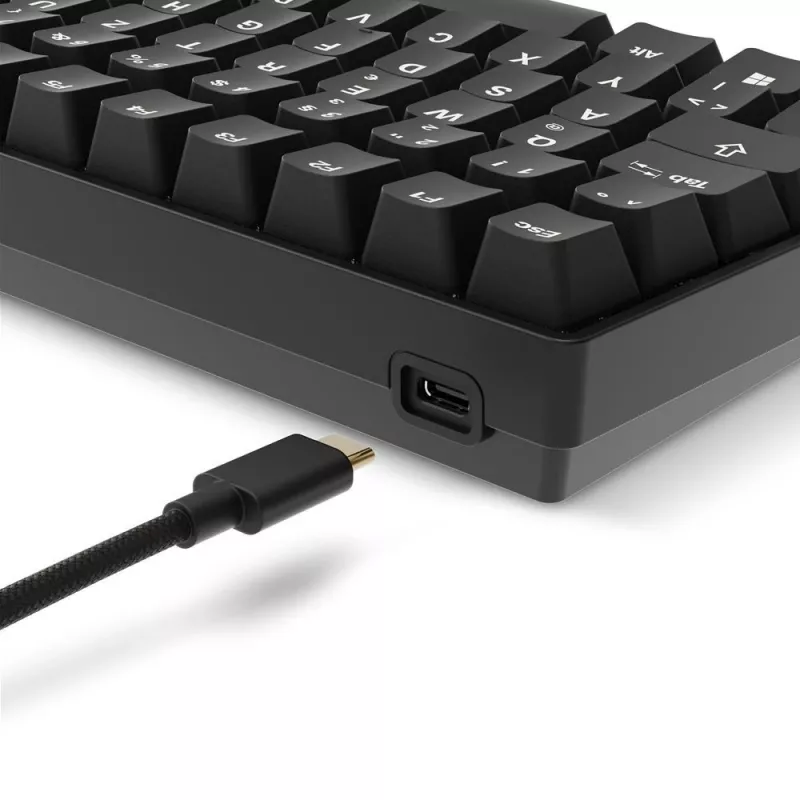 Mechanische Gaming-Tastatur Sharkoon Skiller SGK50S3 PBT Schwarz Gelb RGB