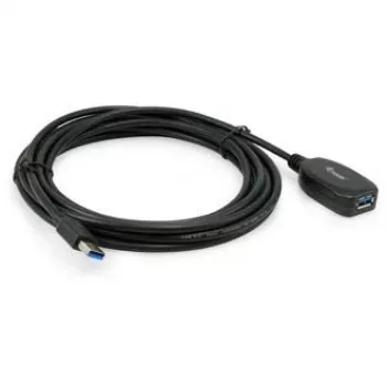Equip 133346 USB-Kabel USB 3.2 Gen 1 (3.1 Gen 1) 5 m USB A Schwarz