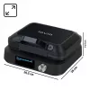 Lovio LVWF002BK Waffeleisen 1500W Schwarz