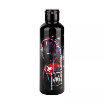 Paladone Spiderman Miles Morales Metall-Trinkflasche