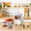 Elektrischer Gemüsehobel Tefal Fresh Express DN853BE0 — 150 W, 3 austauschbare Einsätze, 1 Geschwindigkeit, creme
