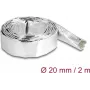 Kabelschutzschlauch DeLOCK 19004 Glasfaser Aluminium 2m x 20mm Silber