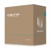 PC Midi Tower Gehäuse DeepCool CG380 3F WH — Weiß, 235×437×451 mm, unterstützt 2,5 Zoll/3,5 Zoll, Netzteil unten, 3x 120 mm Lüfter vorinstalliert
