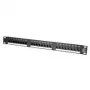 Patchfeld VALUE Cat.5e 19 Zoll 24 Ports UTP Schwarz