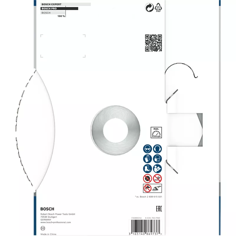 Diamantsegmentscheibe BOSCH UNIVERSAL, 180 x 2,0 x 22,23 mm, für Beton, Mauerwerk | Bosch