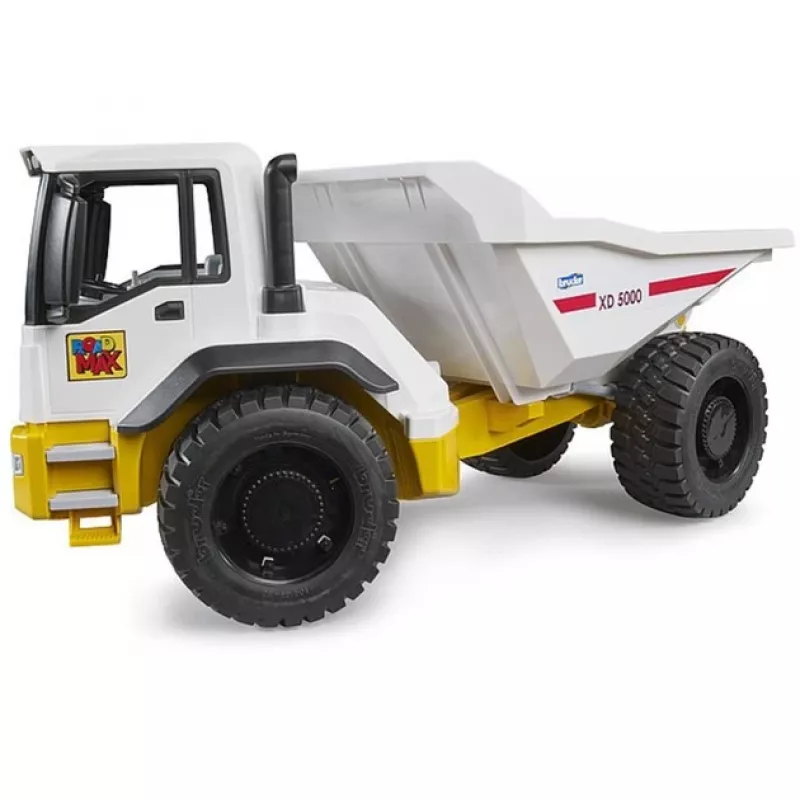 Spielzeug-Muldenkipper BRUDER ROADMAX Modell 03470 – Kinder-Baufahrzeug, robuster Kunststoff, bewegliche Mulde