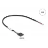 DeLOCK 90781 Serieller Konverter Repeater Isolator USB 2.0 RS-232 Schwarz Grün