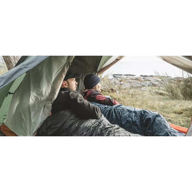 Kuppel-/Igluzelt Easy Camp Rondane 3 – 3-Personen, Polyester-Außenzelt, Aluminiumgestänge, dunkelgrün