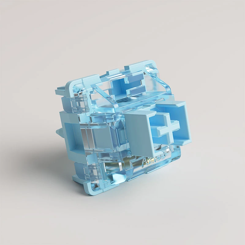 AKKO V3 Pro Cream Blue mechanische Switches, 5-Pin, taktil, 45 g, 45 Stück
