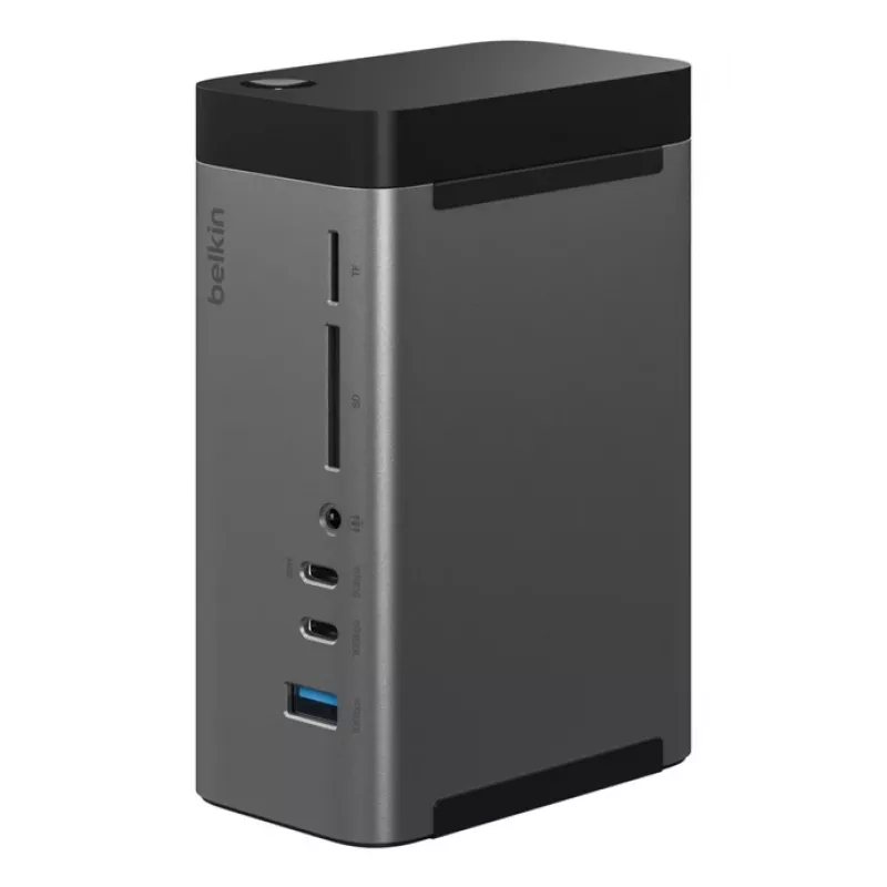 Belkin Connect USB Type-C Hub 10000 Mbit/s Grau