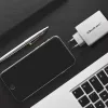 Ladegerät QOLTEC 100W GaN USB-C Dual PD 5–20V 1,5–5A, 2×USB-C