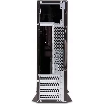 Antec Value Solution VSK2000-U3 - Desktop Slimline - micro ATX - ohne Netzteil - Schwarz - USB/Audio
