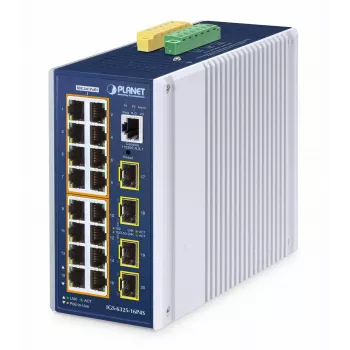 Managed Layer-3-Gigabit-Ethernet-Switch PLANET IGS-6325-16P4S 16 Ports PoE