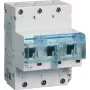 Hager HTN350E. Nennstrom: 50 A. Modulanzahl (max.): 4,5 Module. Breite: 85 mm, Tiefe: 81 mm, Höhe: 110 mm (HTN350E)