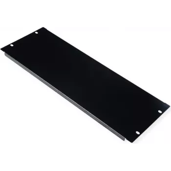 Blindplatte ROLINE 19-Zoll 4U schwarz Stahl 480mm
