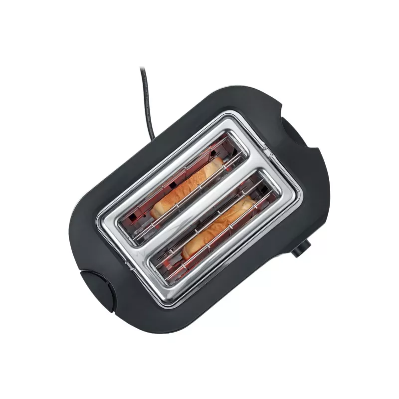 Severin 2589 2 Scheiben 800 W Schwarz, Edelstahl