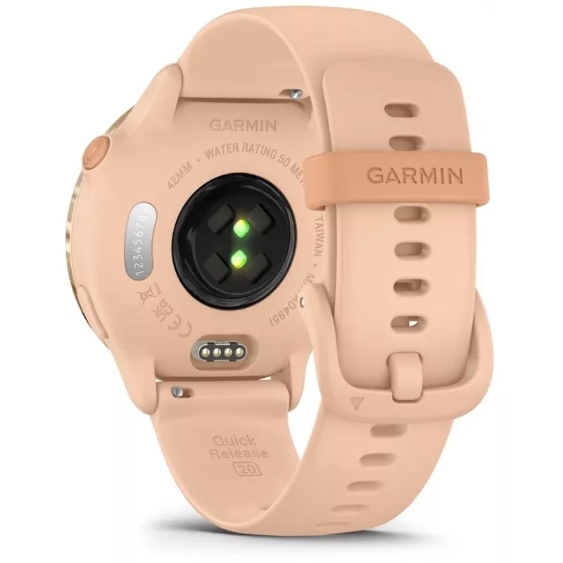 Garmin vívoactive 6 3,05 cm (1,2) AMOLED 42 mm Digital 390 x 390 Pixel Touchscreen Pink Wi-Fi GPS (Satellit)