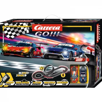 Slotcar-Rennbahn CARRERA GO!!! GT Powerplay – Carrera GO!!! GT Powerplay Set