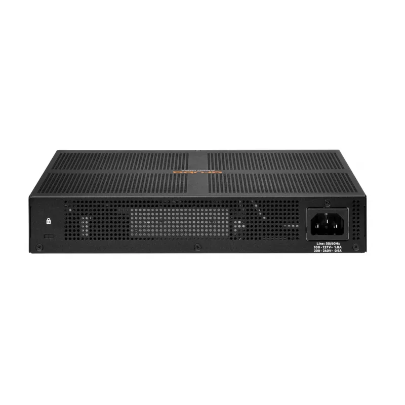 HPE Aruba Networking 6100 12G Class4 PoE 2G/2SFP+ 139W Managed L3 Gigabit Ethernet (10/100/1000) Power over Ethernet (PoE) 1U Schwarz