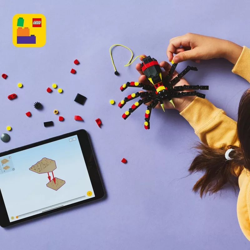 LEGO Creator 3-in-1 baubares Spinnenmodell 31159 — 153 Teile, Alter 7+, 110×150×50 mm