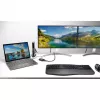 Kensington ProFit Ergo Wireless-Tastatur FR, Full-Size (100%), Kabelgebunden & Kabellos, RF Wireless + USB, AZERTY, Schwarz