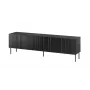 Cama RTV-Schrank ISLA 200x40x60 mat schwarz
