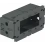 OBO Bettermann Geräteeinbaudose 2-fach 71GD13** f.Module 45 140x76x51 (71GD13)