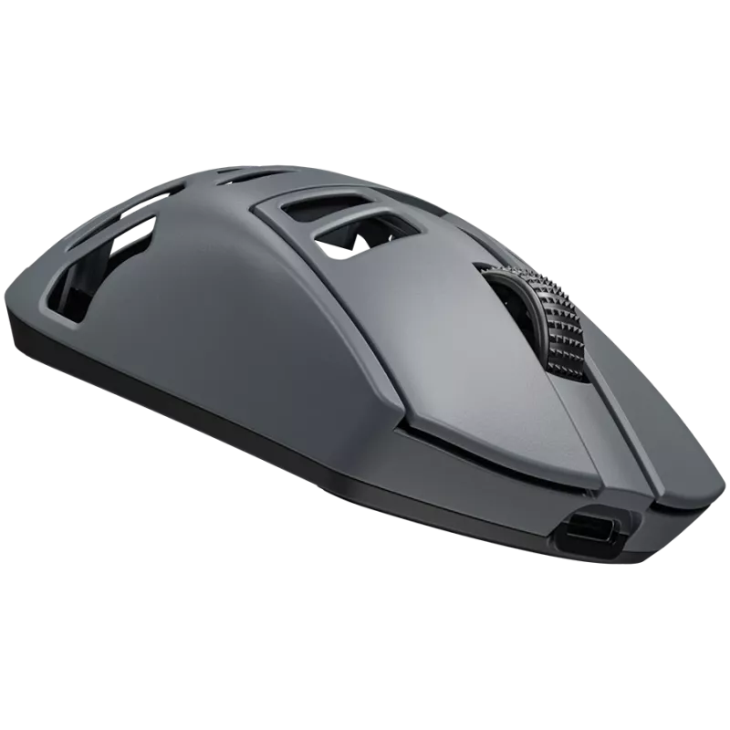 LORGAR MSE90W, Magnesium Alloy Wireless Gaming Maus Elite, Dark Grau