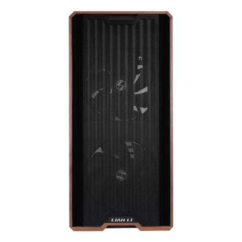 PC-Gehäuse Lian Li Lancool LAN217X Midi Tower Schwarz, Holz