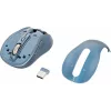 Kabellose Maus YENKEE YMS2010BE Dual-Mode ergonomisch, 2,4 GHz USB-Empfänger + Bluetooth 5.1, 4-stufig DPI 1000–3200, 6 Tasten