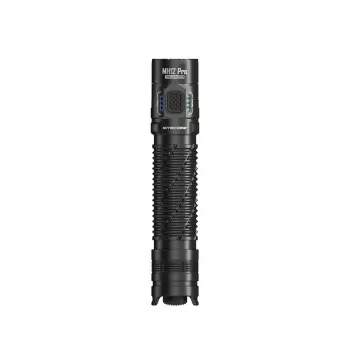 Handtaschenlampe Nitecore MH12 Pro Schwarz LED 3300 lm USB-aufladbar 5300 mAh, Aluminium, 138,5 mm, 81,5 g, wasserdicht 2 m