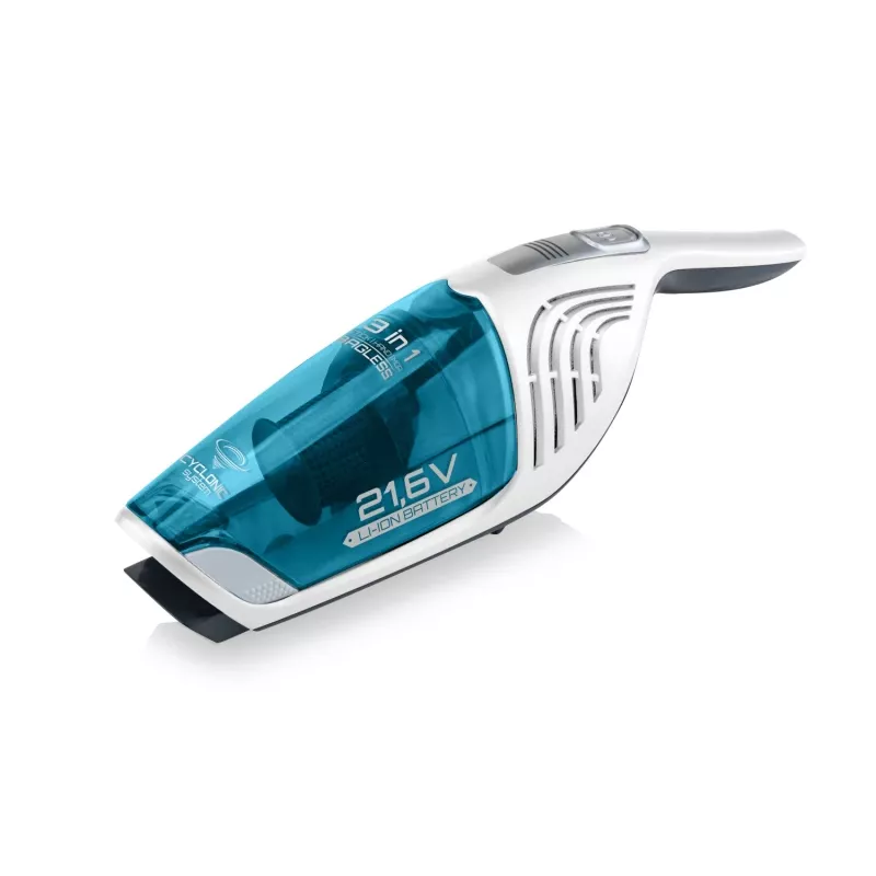 Akku-Staubsauger ETA Moneto II Aqua Plus 3-in-1 Handstaubsauger, Waschfunktion, 21,6 V, bis zu 50 Min. Laufzeit
