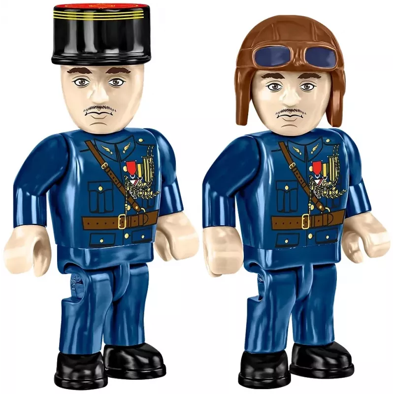 Konstruktionsset Cobi Blocks Nieuport 17 C.1 277 Stück — Modellflugzeug-Bausatz, Sammelbares Steckbaustein-Set
