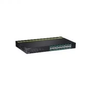 TRENDnet TPE TG240g - Switch - 24 x 10/100/1000 (PoE+) - Desktop, rackmontierbar - PoE+ (TPE-TG240G)