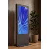 Bodenstehender Kiosk EDBAK IDS09.55 55 Zoll Schwarz – freistehender Displayständer für 55-Zoll-Bildschirme