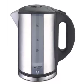 Adler AD 1216 Wasserkocher 1,7 L Schwarz,Silber 2200 W