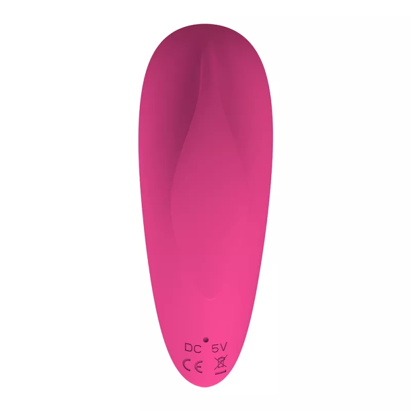 Klitoris-Massagegerät Erolab Dolphin VVS01r Rose Pink — kompakter persönlicher Stimulator, USB-wiederaufladbar
