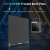 Bauplatte Creality K2 Plus PEI Frosted 400×400 mm — Ersatz-Druckbett