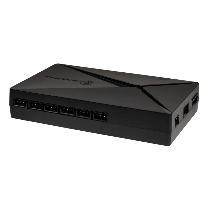 SilverStone SST-LSB02-E - ARGB-LED-Hub, Controller - schwarz